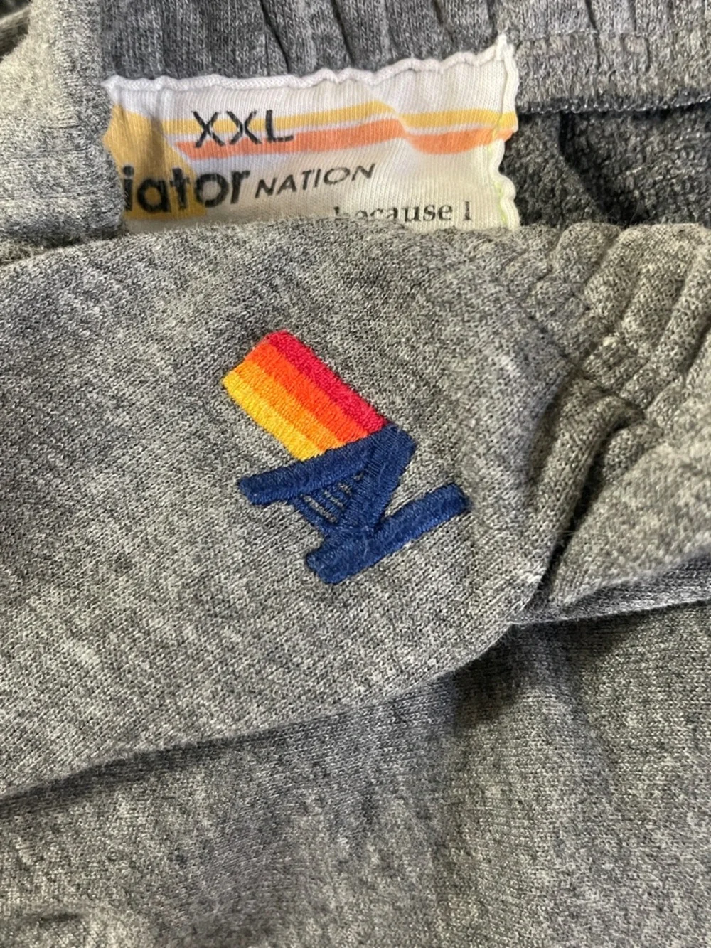 Aviator Nation Heather Charcoal Drawstring Joggers
